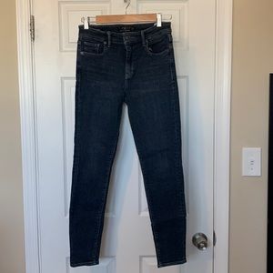 Lucky Brand Bridgette Skinny Jeans, dark wash, size 4/27.